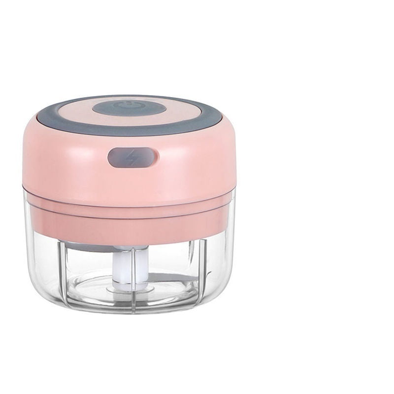 Mini Electric Garlic Chopper USB Charging Ginger Masher Machine Sturdy Durable Chili Vegetable Crusher Kitchen Tool - Image 10