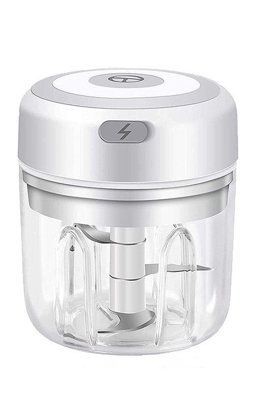 Mini Electric Garlic Chopper USB Charging Ginger Masher Machine Sturdy Durable Chili Vegetable Crusher Kitchen Tool - Image 14