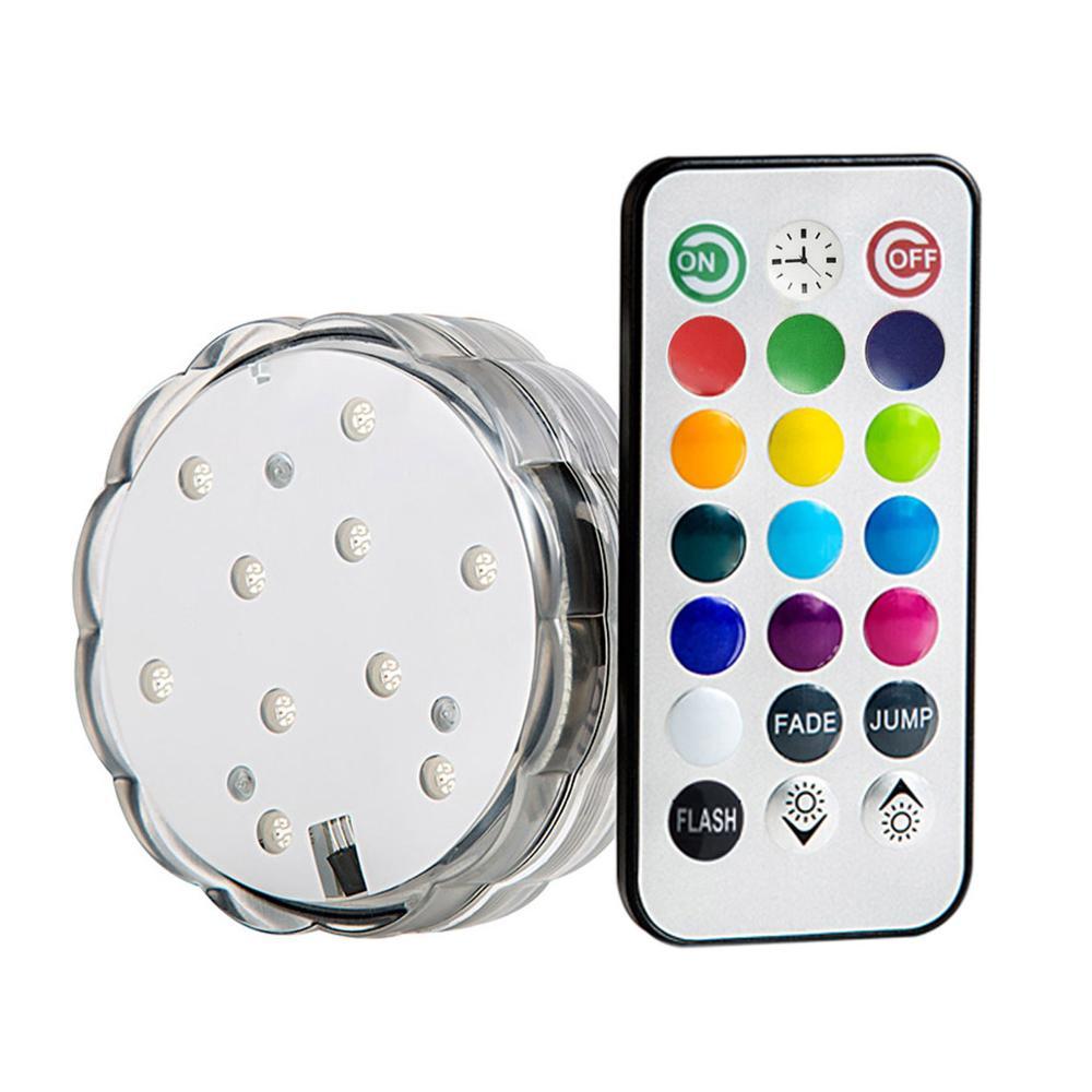 Colorful underwater waterproof lights highlight remote control lights - Image 5