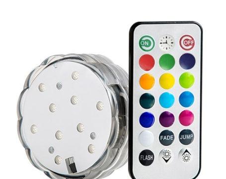 Colorful underwater waterproof lights highlight remote control lights - Image 6