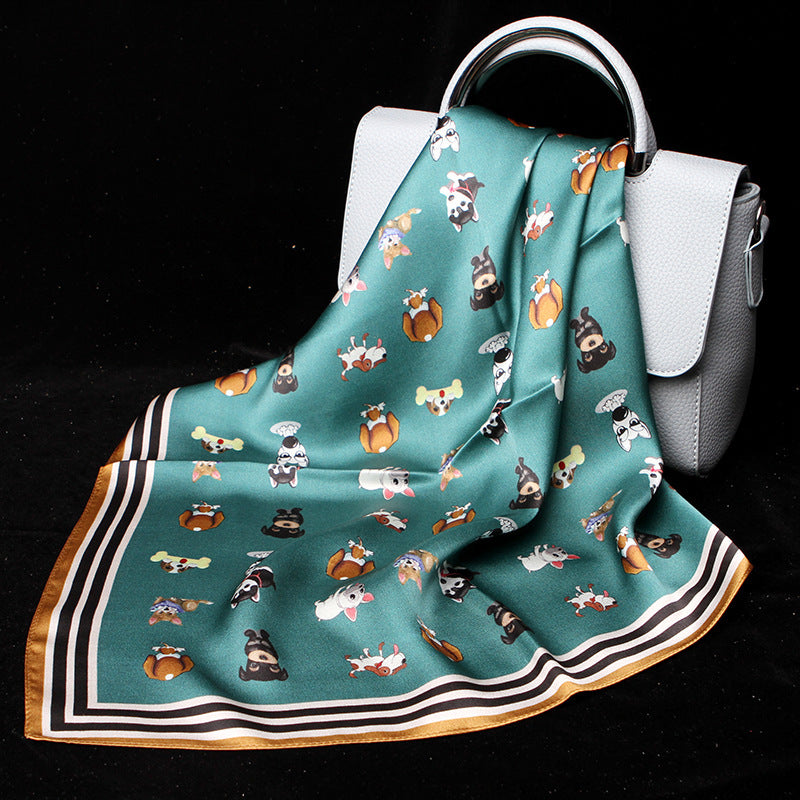 Small Scarf Bandana Women Scarves for Neck - Image 9