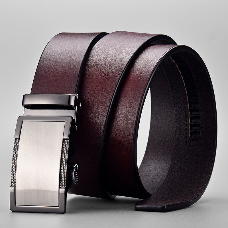 Men's Two-layer Leather Belt - Image 2