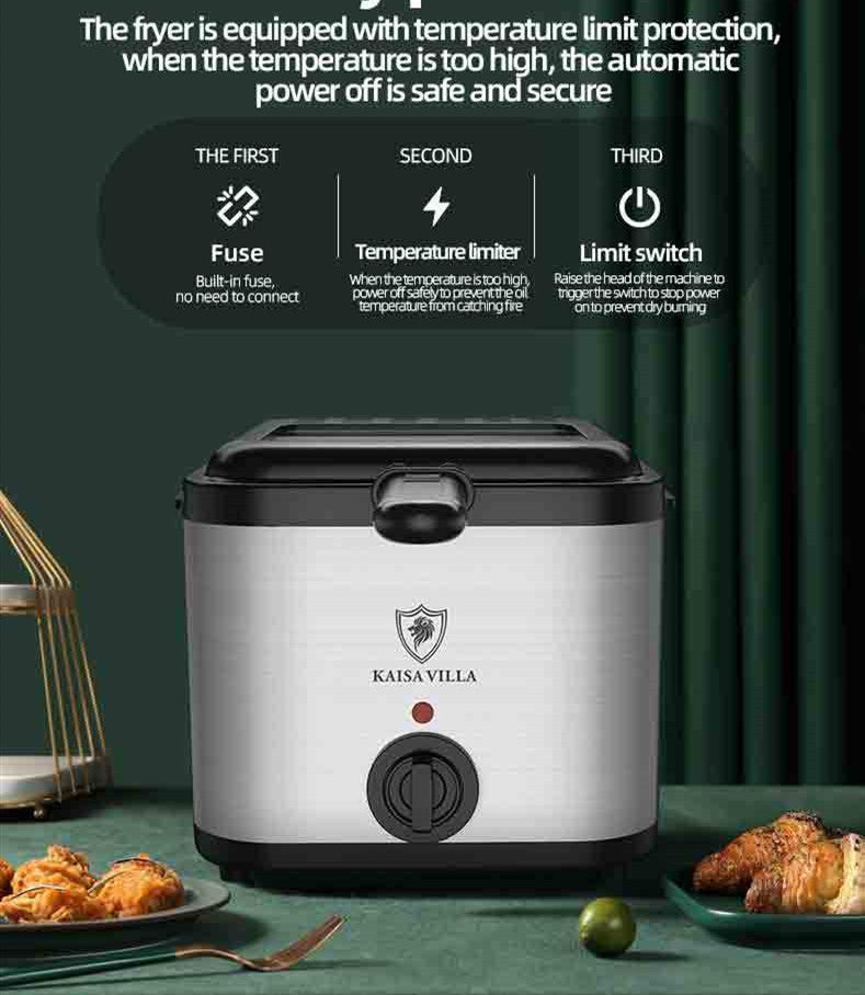 Visual Multifunctional Electric Air Fryer Skewer French Fries Machine - Image 3
